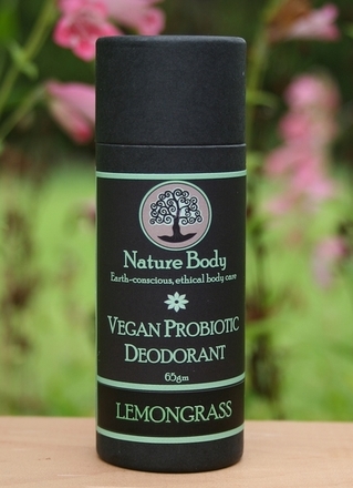 Nature Body Probiotic Deodorant Lemongrass 65g